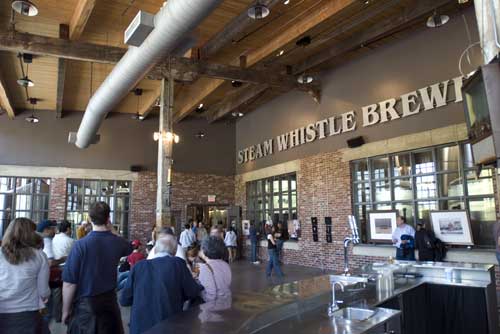 steam whistle brewery