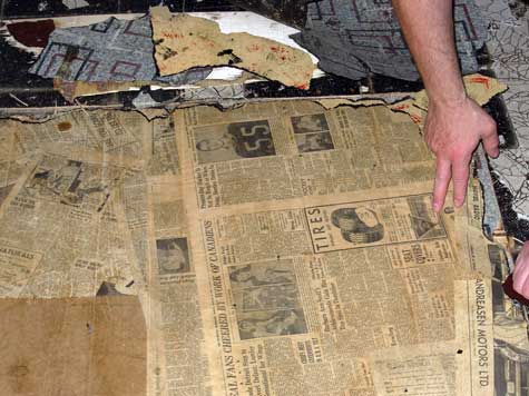 Old newspaper