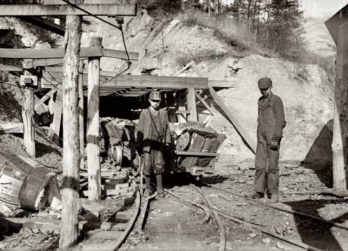 mine track